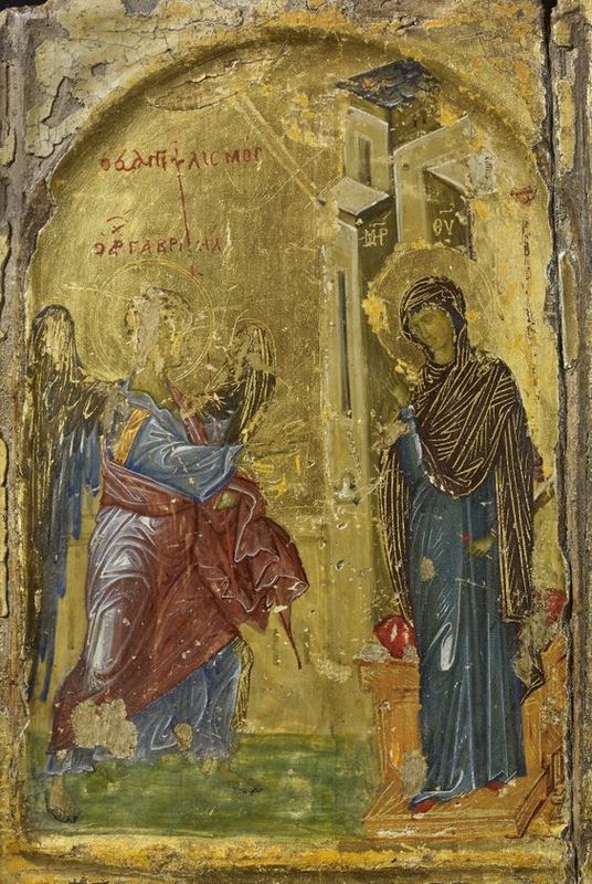 Ο Ευαγγελισμός της Θεοτόκου, Βρετανικό Μουσείο